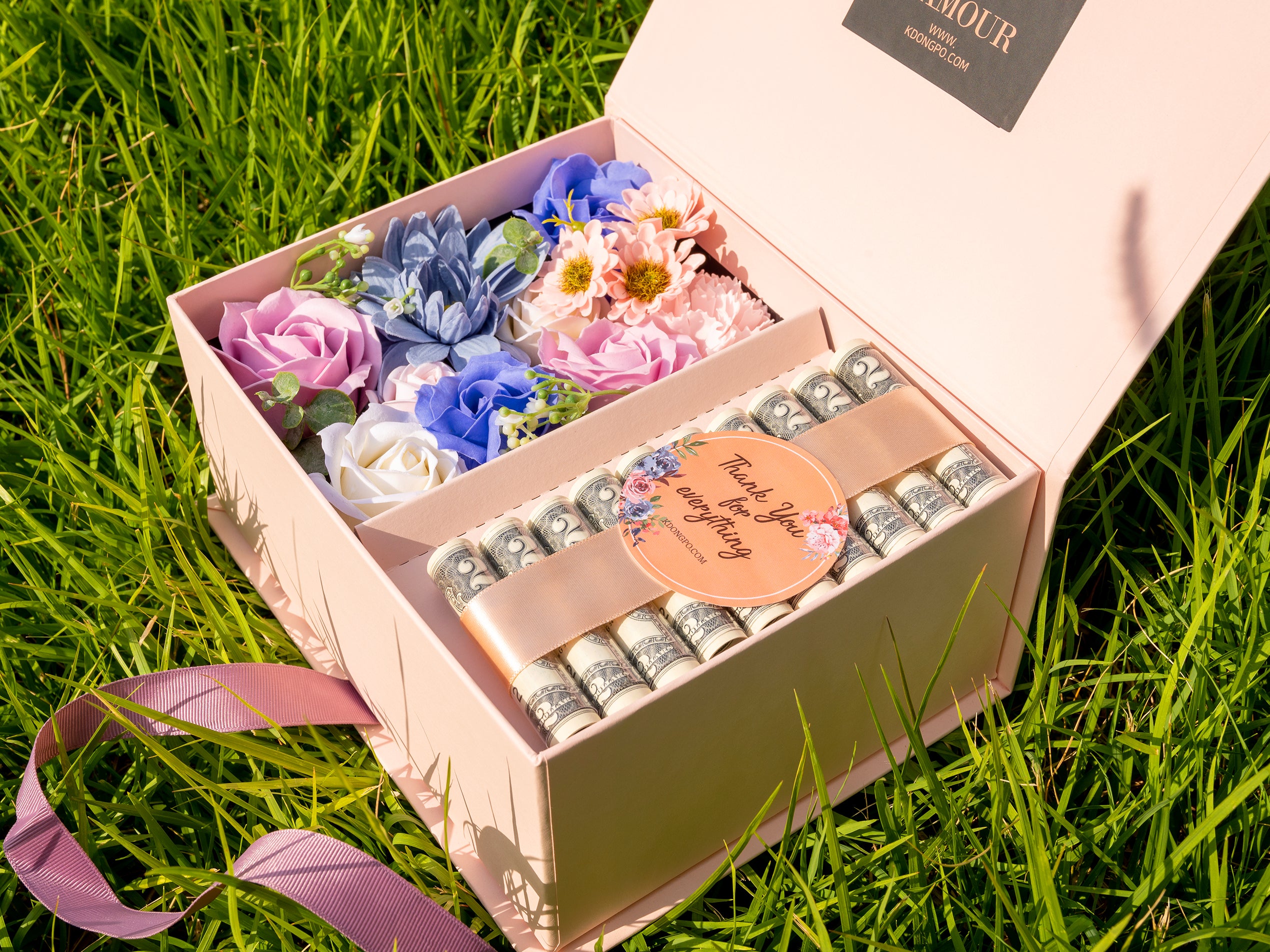 Money Surprise Cookie Box - Graduation Gift Idea - SweetAmbs