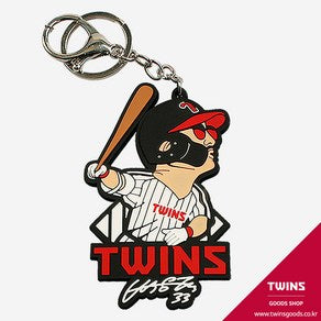 KBO Team Goods - LG Twins Key Chain  [Shipping From California]