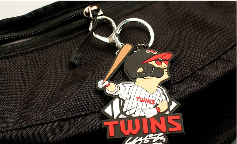 KBO Team Goods - LG Twins Key Chain [Shipping From California]